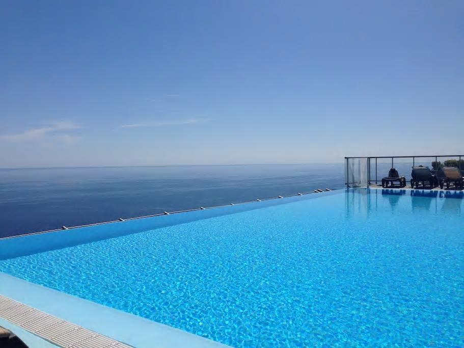 Appt 5 Personnes Vue Mer Piscine Costa Plana Cap D'Ail Monaco Exterior photo